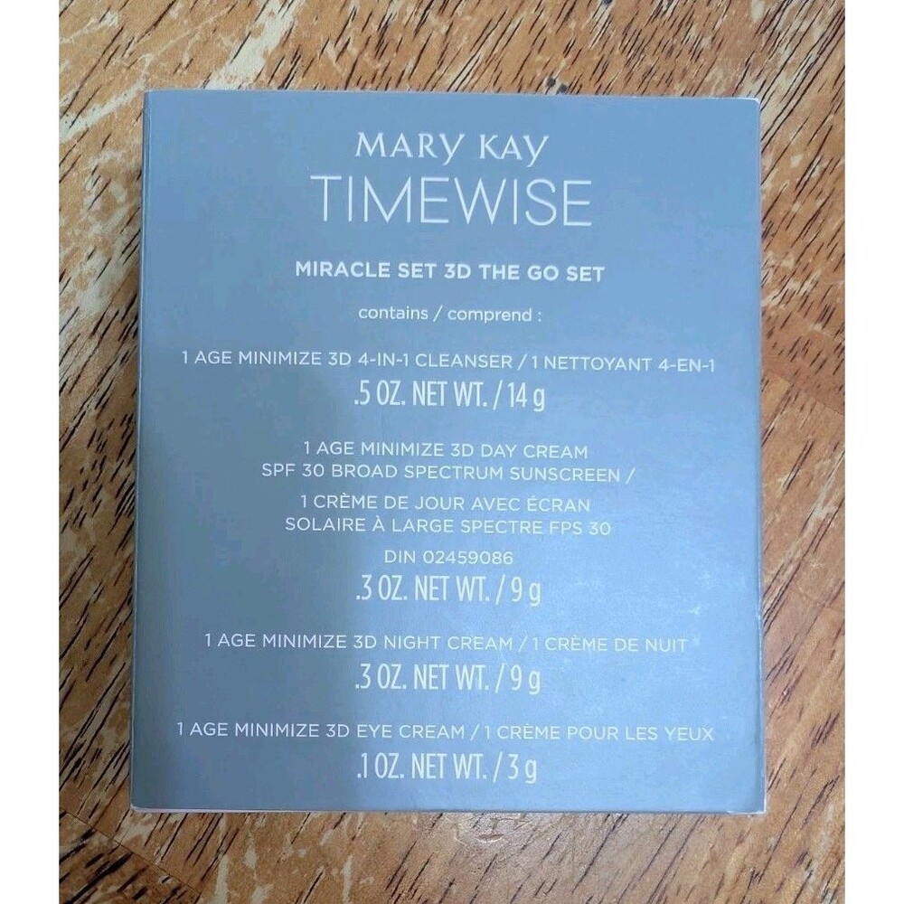 Mary Kay TimeWise Miracle 3D On The Go Set 089020 SPF 30 New Discontinued